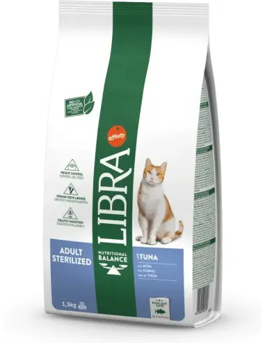Pienso Libra Adult Sterelilized Tuna1,5kg