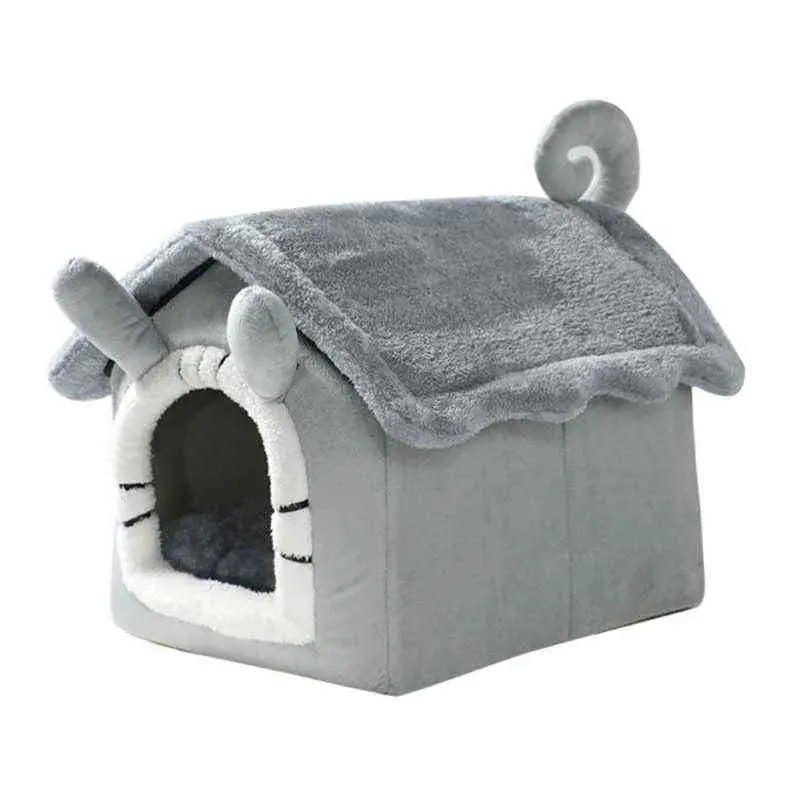 Casa de tela gris  40cm