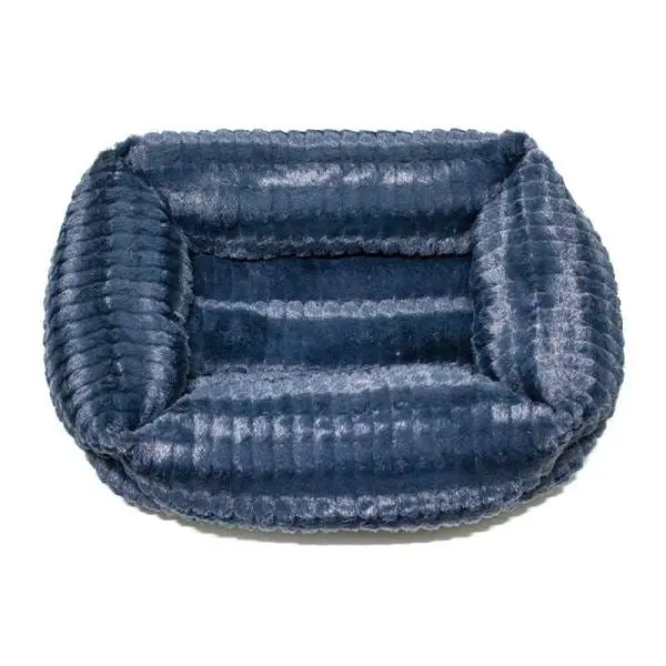 Cuna/cama Anti Estrés Azul perro Grande