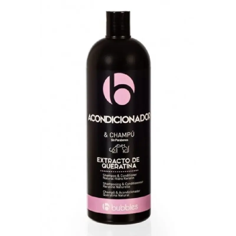 Bubbles Champú Acondicionador 1000 Ml Ph neutro 100mL 