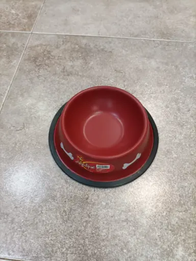 [8435335604296] Comedero para perro Pequeño 8-9oz rojo