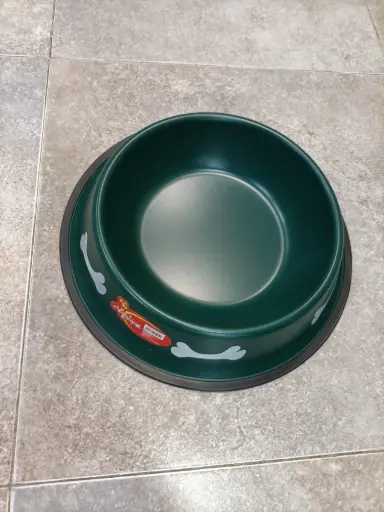 [8435335604302] Comedero para perro 22cm verde